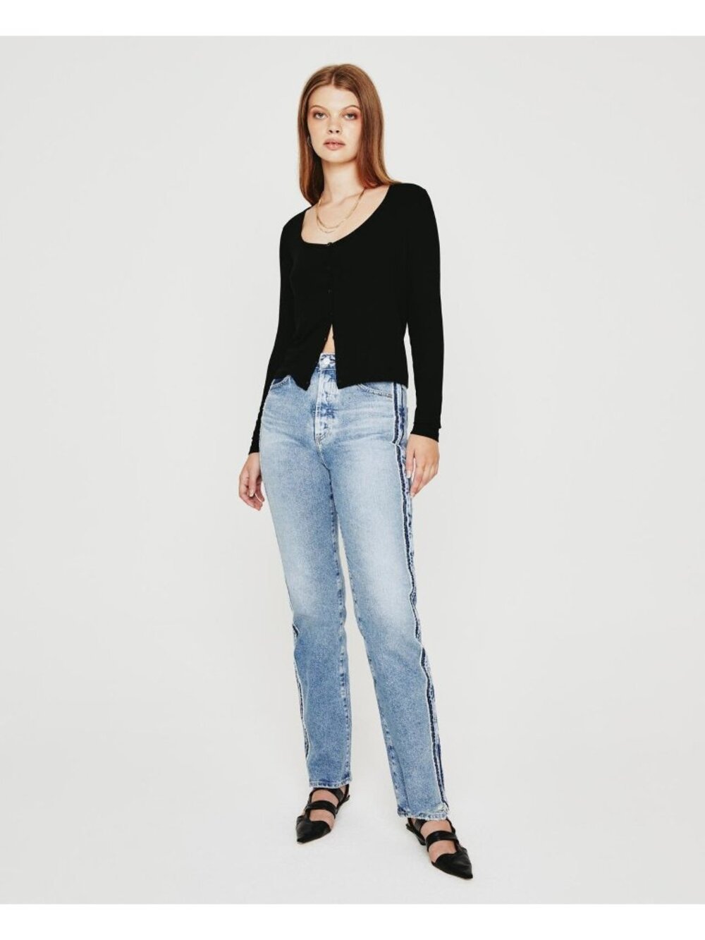 NEW Share AG Adriano Goldschmied Alexxis Straight Released jeans sz 27 $215